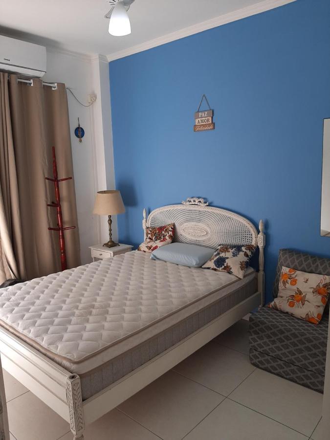 Apartamento Vento E Mar - 2 Quartos Com Sacada Na Quadra Da Praia Do Gonzaga Santos  Exteriér fotografie