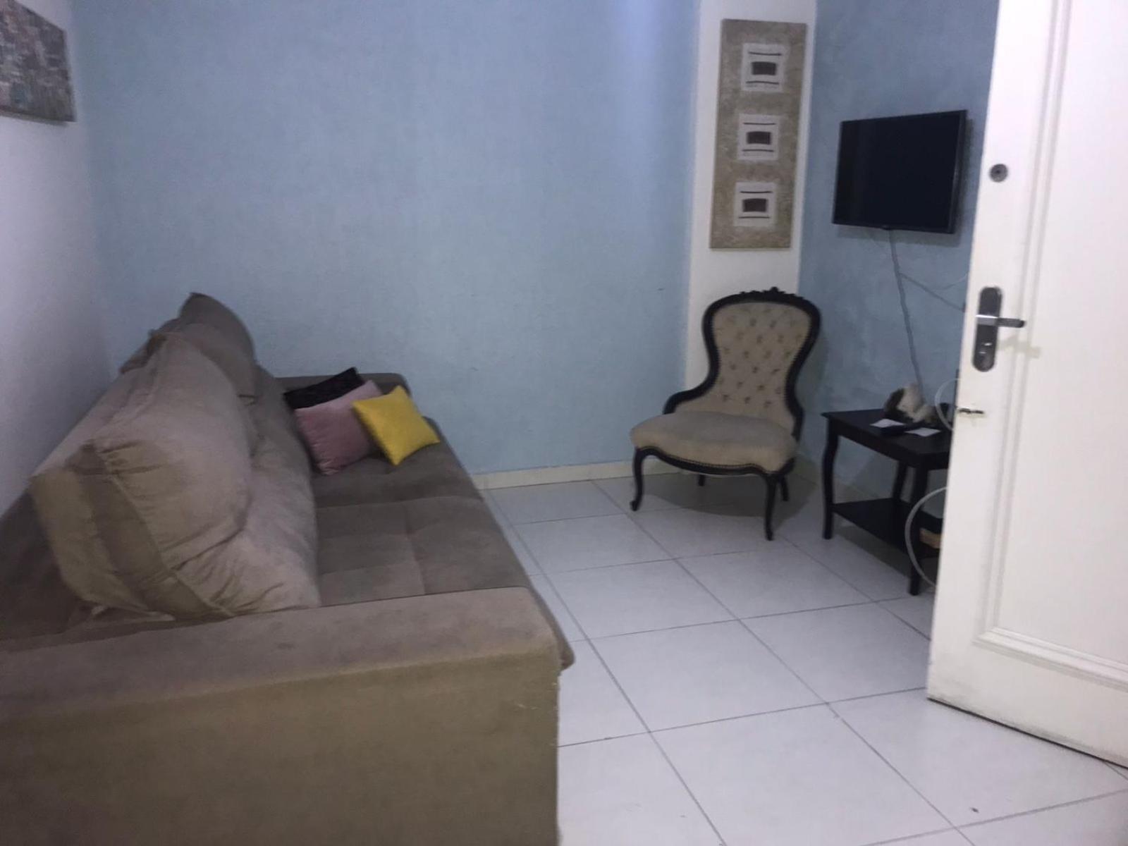 Apartamento Vento E Mar - 2 Quartos Com Sacada Na Quadra Da Praia Do Gonzaga Santos  Exteriér fotografie