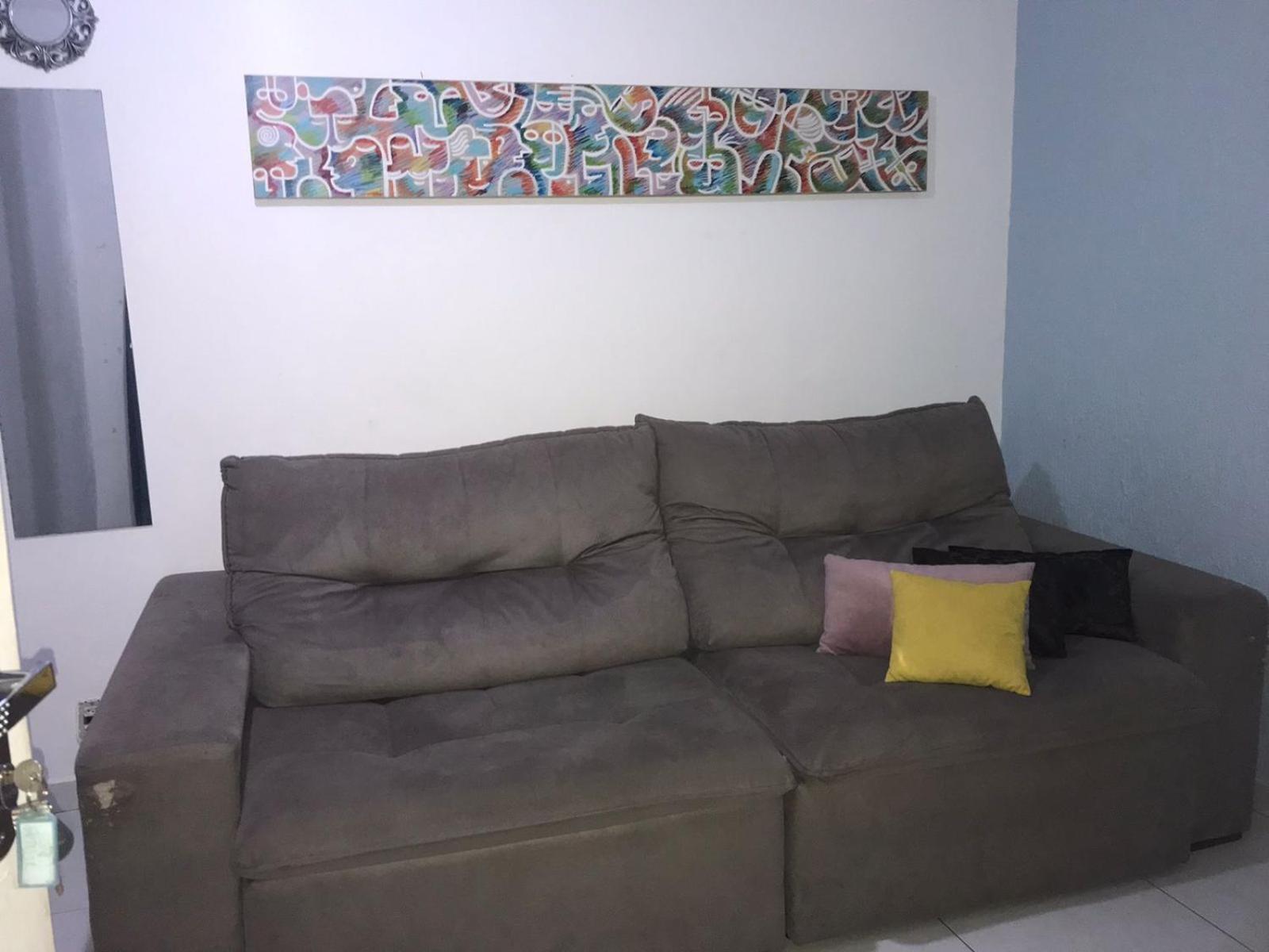 Apartamento Vento E Mar - 2 Quartos Com Sacada Na Quadra Da Praia Do Gonzaga Santos  Exteriér fotografie